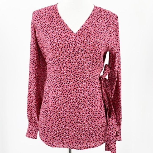 Ann Taylor Tops - ANN TAYLOR Tie Side Blouse